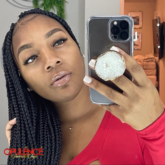 Natural Stone Pop Socket - Picture 2 of 3